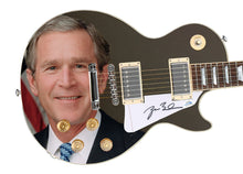 Load image into Gallery viewer, President George W. Bush Autographed Custom Graphics Guitar
