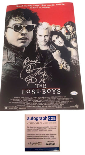 Corey Feldman Autographed The Lost Boys Poster 24x36 ACOA