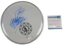 Load image into Gallery viewer, Slipknot Jay Weinberg Autographed Custom Framed Drum Head Drumhead Display ACOA
