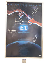 Load image into Gallery viewer, E.T. The Extra Terrestrial Cast Signed 27x41 Movie Poster Exact Proof

