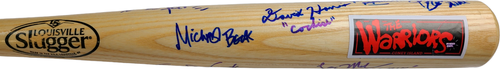 The Warriors Movie Cast Autographed Bat w Popsicle Inscription Exact Proof