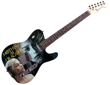 Load image into Gallery viewer, Emilia Clark Game Of Thrones Signed 1/1 Custom Graphics Photo Guitar ACOA
