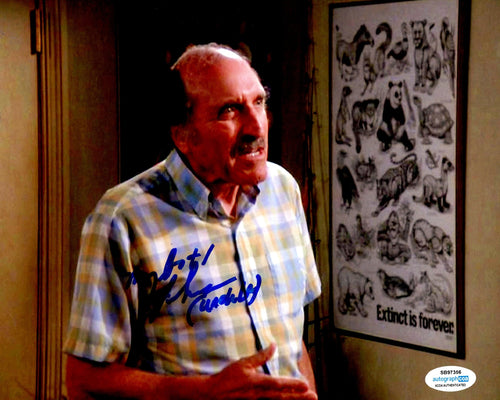 Len Lesser Autographed Signed 8x10 Seinfeld Uncle Leo Photo