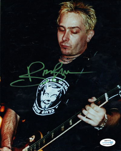 Brian Baker Autographed Signed 8x10 Guitar Photo Minor Threat