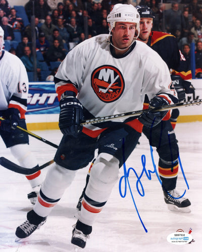 Roman Hamrlik Autographed Signed 8x10 New York Islanders Hockey Photo