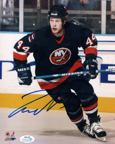 Janne Niinimaa Autographed Signed 8x10 NY Islanders 44 Jersey Photo