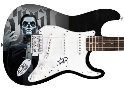 Tobias Forge Autographed Ghost Custom Graphics Guitar