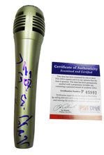 Load image into Gallery viewer, Steven Tyler Autographed Aerosmith Microphone w Lyrics
