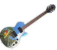 Load image into Gallery viewer, Jimmy Buffett Margaritaville Signed Custom Epiphone Photo Graphics Guitar ACOA
