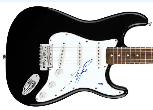 Generation X Tony James Autographed Signed Guitar