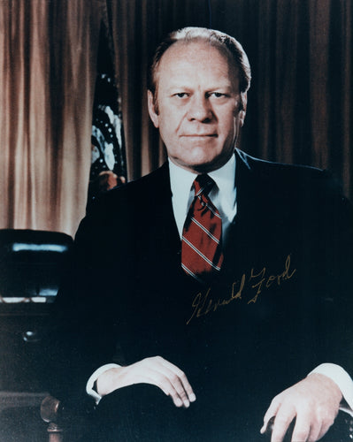 President Gerald Ford Autographed Signed 8x10 Photo