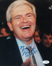 Load image into Gallery viewer, Newt Gingrich Autographed Signed 8x10 US Speaker of the House Photo
