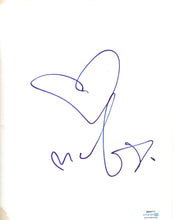 Load image into Gallery viewer, Moby Autographed Heart Sketch Signed 8x10 Photo
