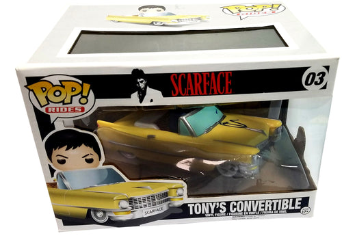 Scarface Al Pacino Autographed Signed Funko Tony's Convertible Car