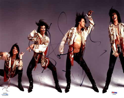 Aerosmith Steven Tyler Autographed 11x14 Photo Photoshoot Cloned