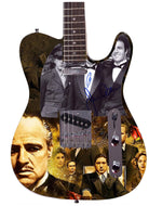 The Godfather Cast Signed Custom 1/1 Graphics Guitar