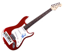 Load image into Gallery viewer, Eurthmics Autographed Signed Red Guitar
