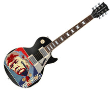 Load image into Gallery viewer, President Donald Trump Autographed Winning Custom Graphics Guitar
