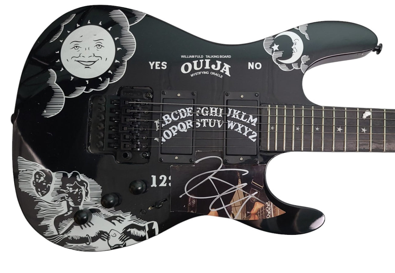 Metallica Kirk Hammet Signed ESP OUIJA Kirk Hammett Signature KH-2 Guitar