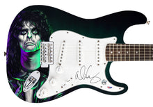 Load image into Gallery viewer, Alice Cooper Autographed Custom Graphics Guitar
