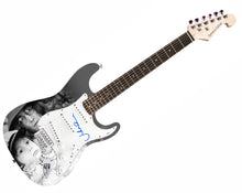 Load image into Gallery viewer, Julian Lennon w Beatles John Signed Custom Graphics Graphics Guitar
