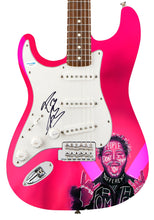 Load image into Gallery viewer, Post Malone Signed Custom Graphics Graphics Guitar
