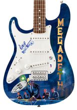 Load image into Gallery viewer, Megadeth Dave Mustaine Signed &quot;Rust In Peace&quot; Custom Graphics Guitar
