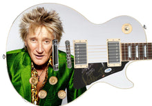 Load image into Gallery viewer, Rod Stewart Autographed Custom Graphics Guitar
