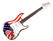 Load image into Gallery viewer, Bruce Springsteen Autographed USA Flag Signature Edition Graphics Guitar
