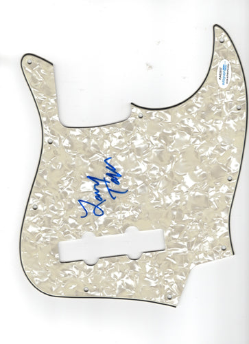 Larry Taylor Canned Heat Monkees Jerry Lee Lewis Signed Guitar Pickguard