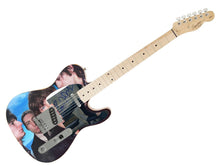 Load image into Gallery viewer, Ronnie Wood of The Rolling Stones Signed Custom Fender Graphics Guitar
