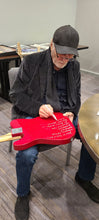 Load image into Gallery viewer, The Beach Boys Signed Fender Guitar w Surfin USA Lyrics Exact Proof BAS Witness
