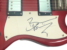 Load image into Gallery viewer, Iron Maiden Autographed Guitar w Hand Drawn Eddie Sketch
