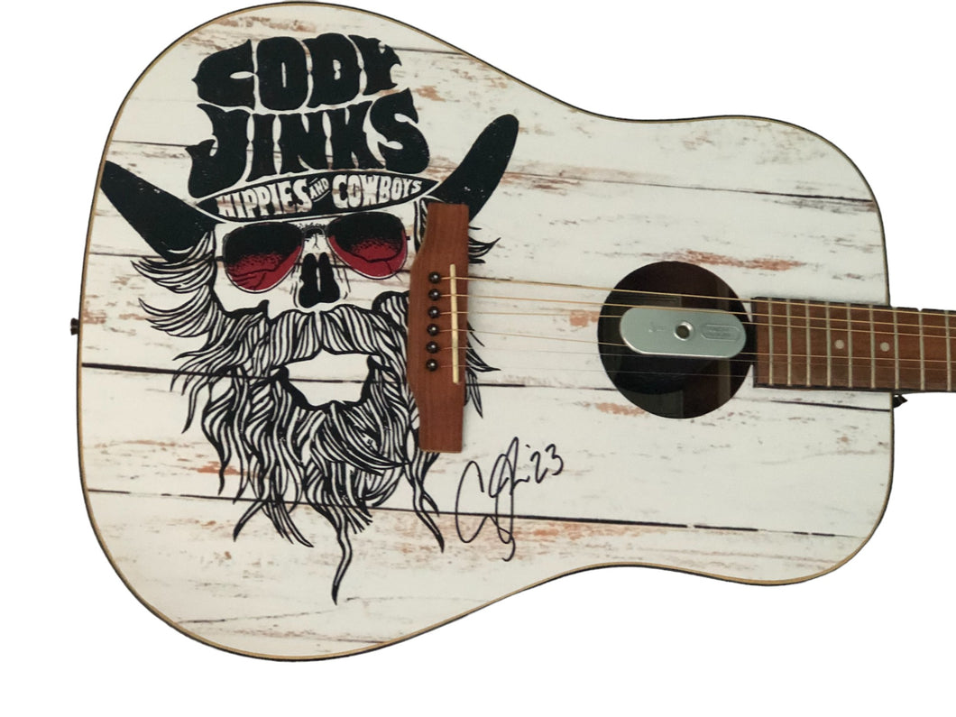 Cody Jinks Signed Custom Limited Edition Epiphone Guitar