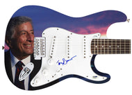 Tony Bennett Signed Autographed Guitar ACOA