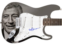 Load image into Gallery viewer, Tony Bennett Autographed Signed Guitar ACOA JSA
