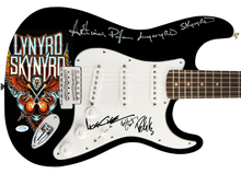 Load image into Gallery viewer, Lynyrd Skynyrd Artimus Pyle Autographed Photo Graphics Guitar Exact Proof ACOA
