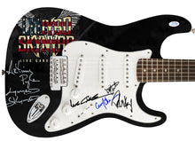 Load image into Gallery viewer, Lynyrd Skynyrd Autographed Photo Graphics Guitar Exact Proof ACOA
