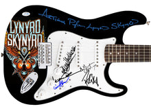 Load image into Gallery viewer, Lynyrd Skynyrd Artimus Pyle Autographed Photo Graphics Guitar Exact Proof ACOA
