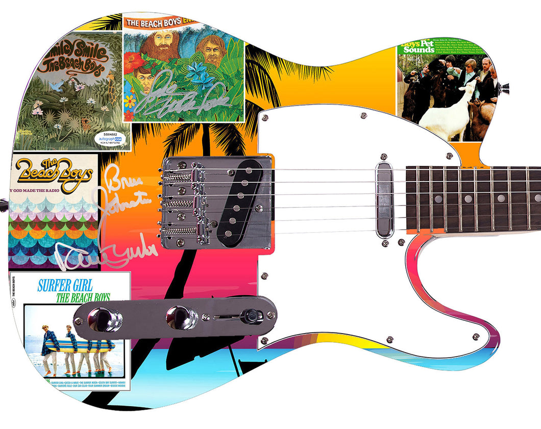 The Beach Boys Autographed Album LP CD Graphics Photo Guitar Exact Proof ACOA