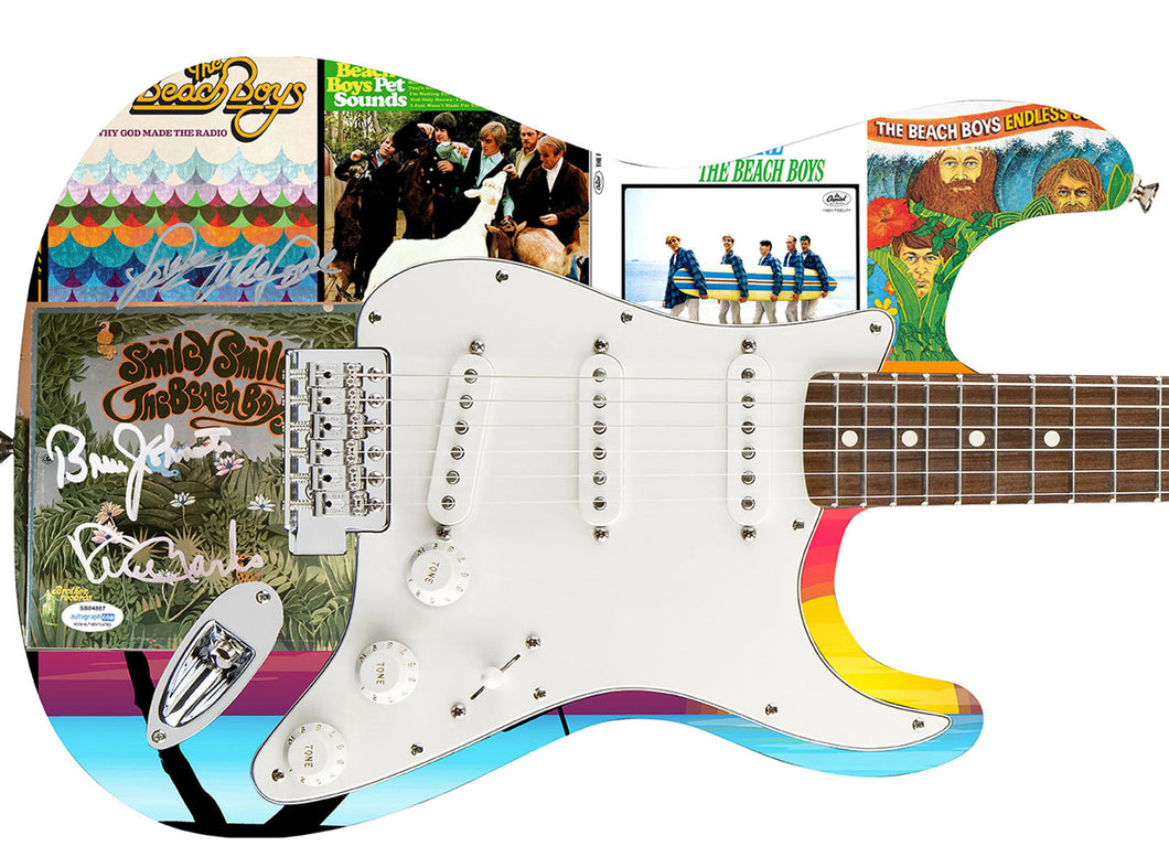 The Beach Boys Autographed Signed Album LP CD Graphics Photo Guitar ACOA