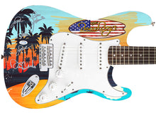 Load image into Gallery viewer, Beach Boys Johnston Marks Mike Love Signed 1/1 Graphics Guitar ACOA Exact Proof
