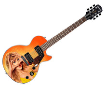 Load image into Gallery viewer, Taylor Swift Signed Custom Epiphone Graphics Guitar
