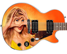 Load image into Gallery viewer, Taylor Swift Signed Custom Epiphone Graphics Guitar
