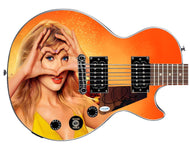 Taylor Swift Signed Custom Epiphone Graphics Guitar