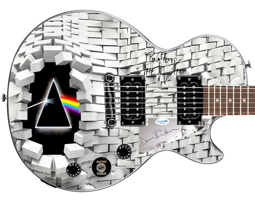 Pink Floyd David Gilmour Signed Custom The Wall Epiphone Graphics Guitar