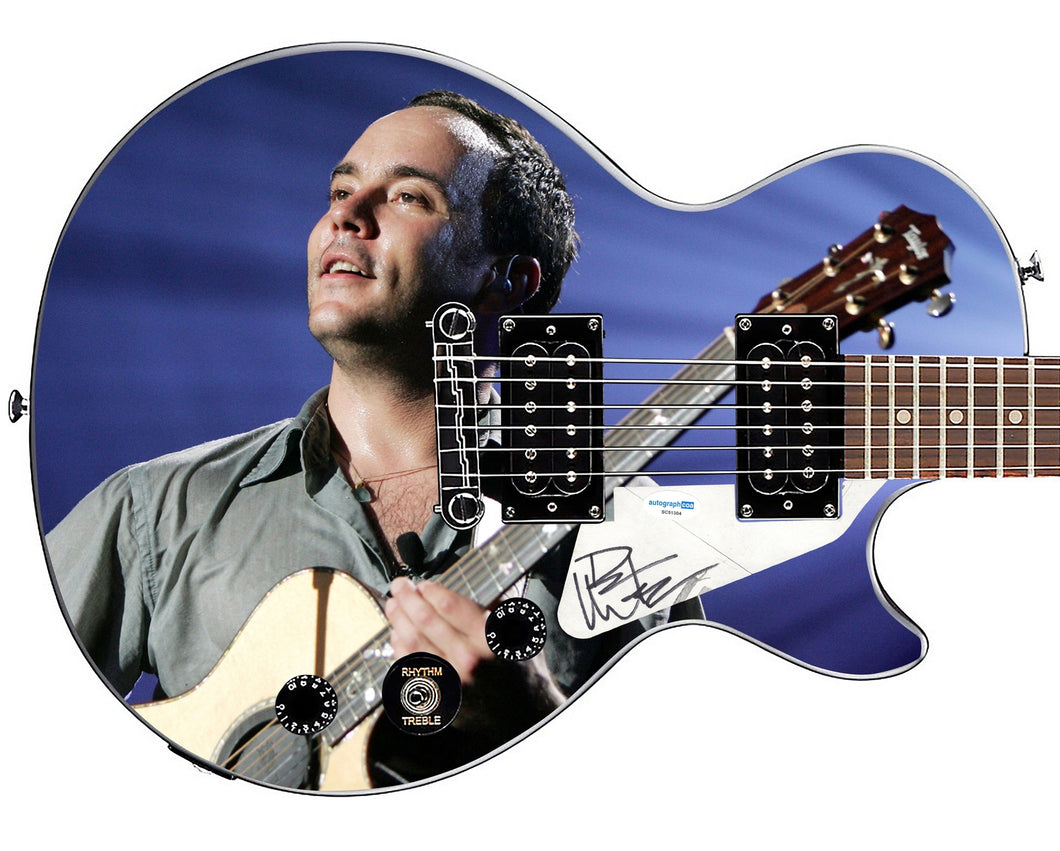 Dave Matthews Signed Custom 