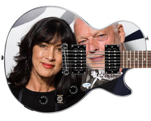 Load image into Gallery viewer, Polly Samson David Gilmour Signed Custom Epiphone Graphics Guitar
