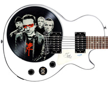 Load image into Gallery viewer, U2 Bono Signed Custom Epiphone &quot;Vinyl&quot; Graphics Guitar
