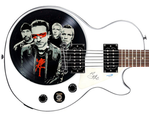 U2 Bono Signed Custom Epiphone 